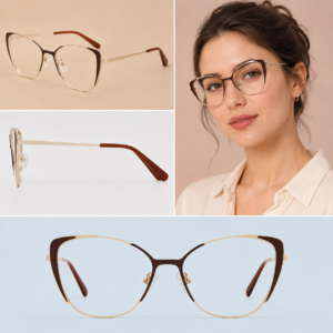 EGXUB003-CAT EYE GLASSES FRAME
